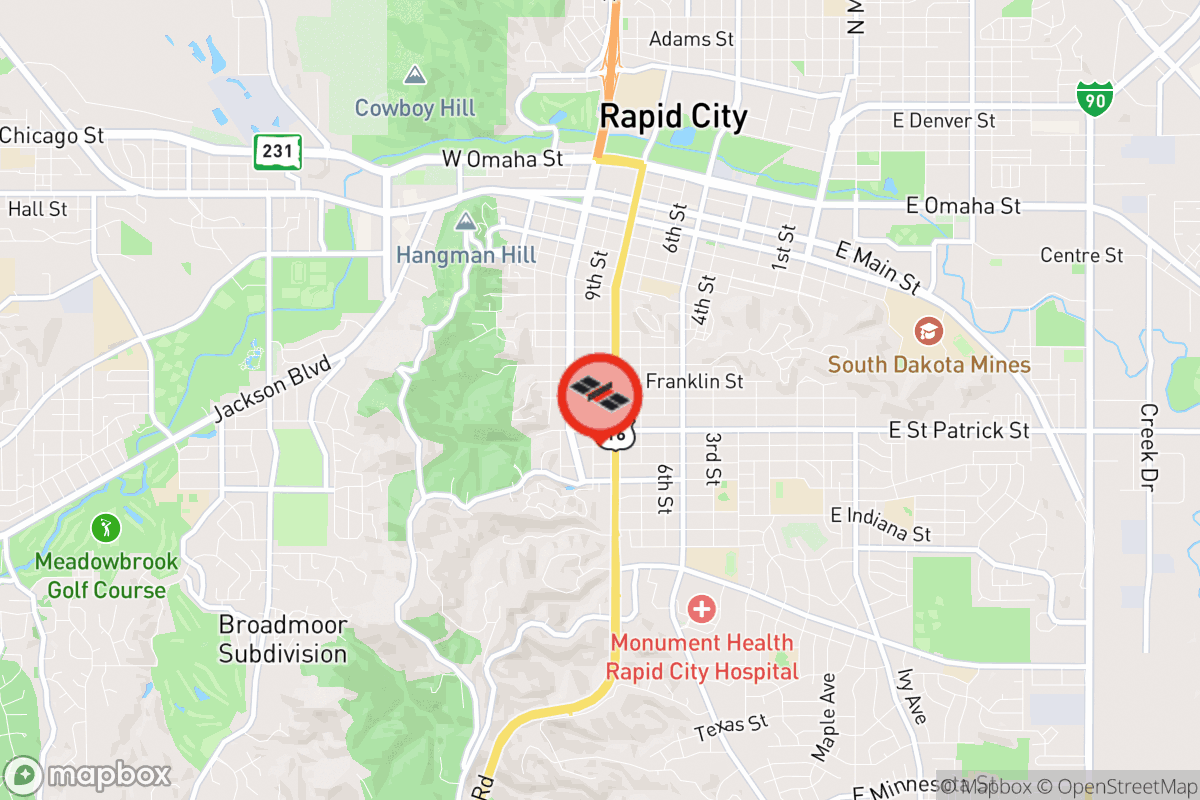 Static map screenshot of the place