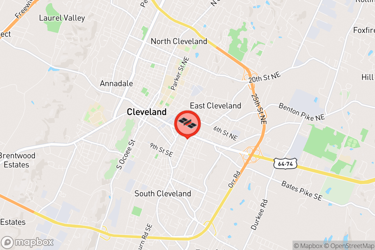 Static map screenshot of the place