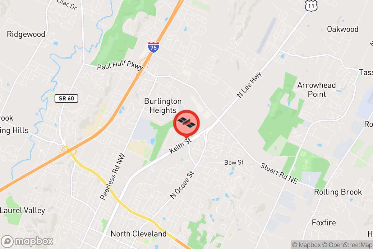 Static map screenshot of the place