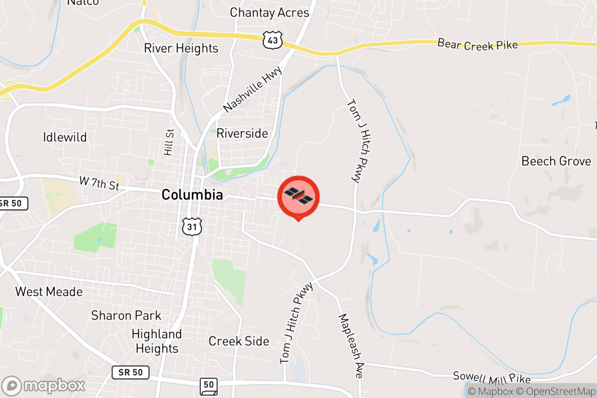 Static map screenshot of the place