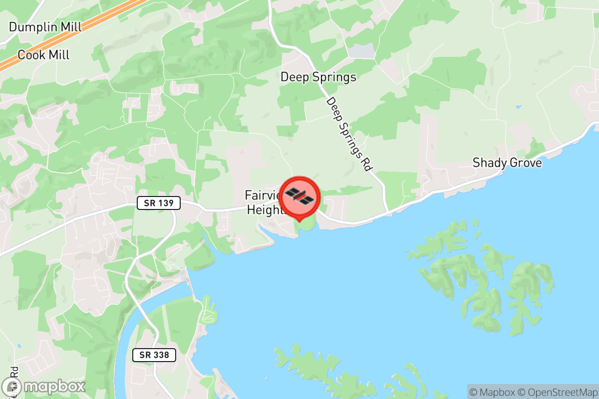 Static map screenshot of the place