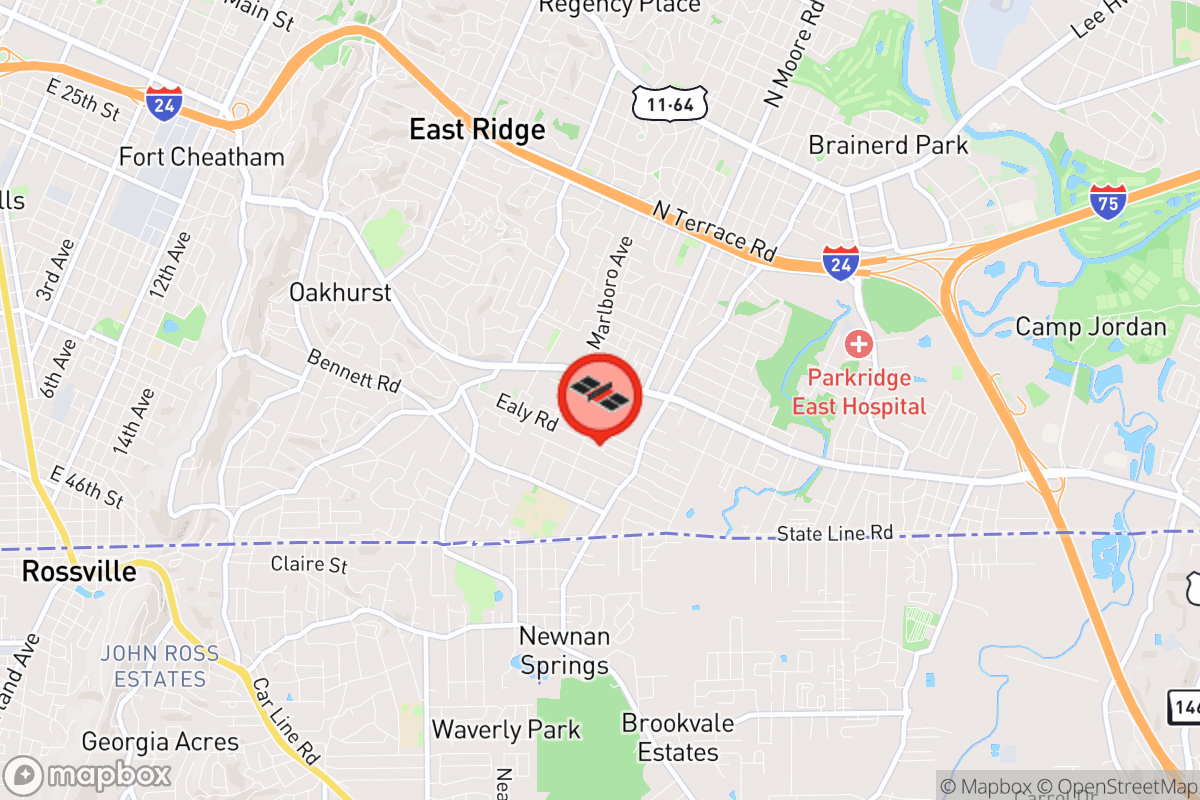 Static map screenshot of the place