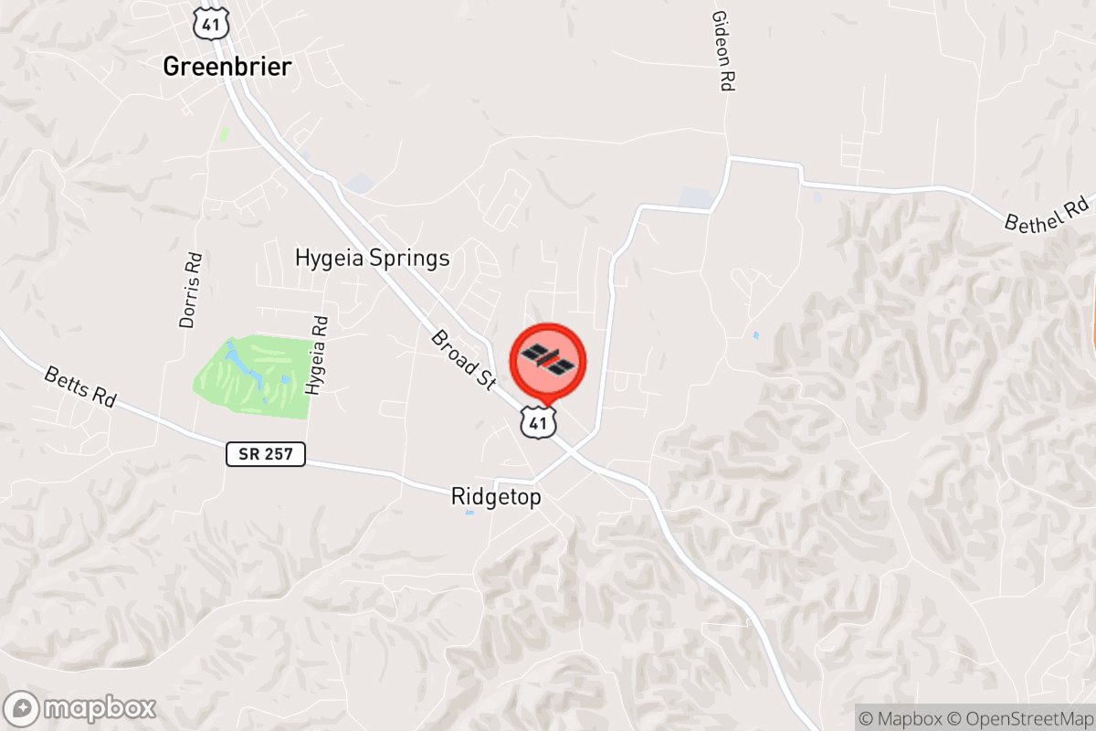 Static map screenshot of the place