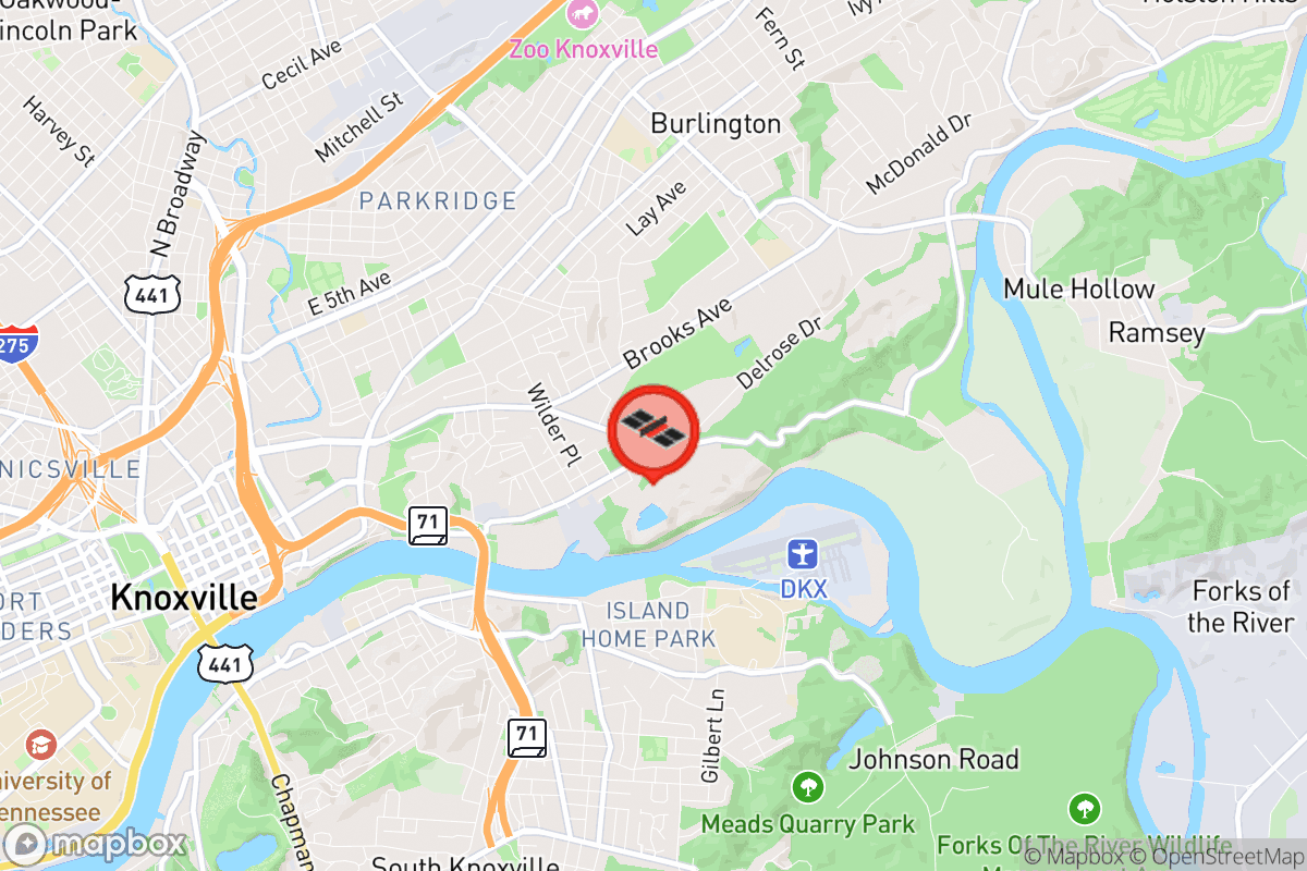 Static map screenshot of the place