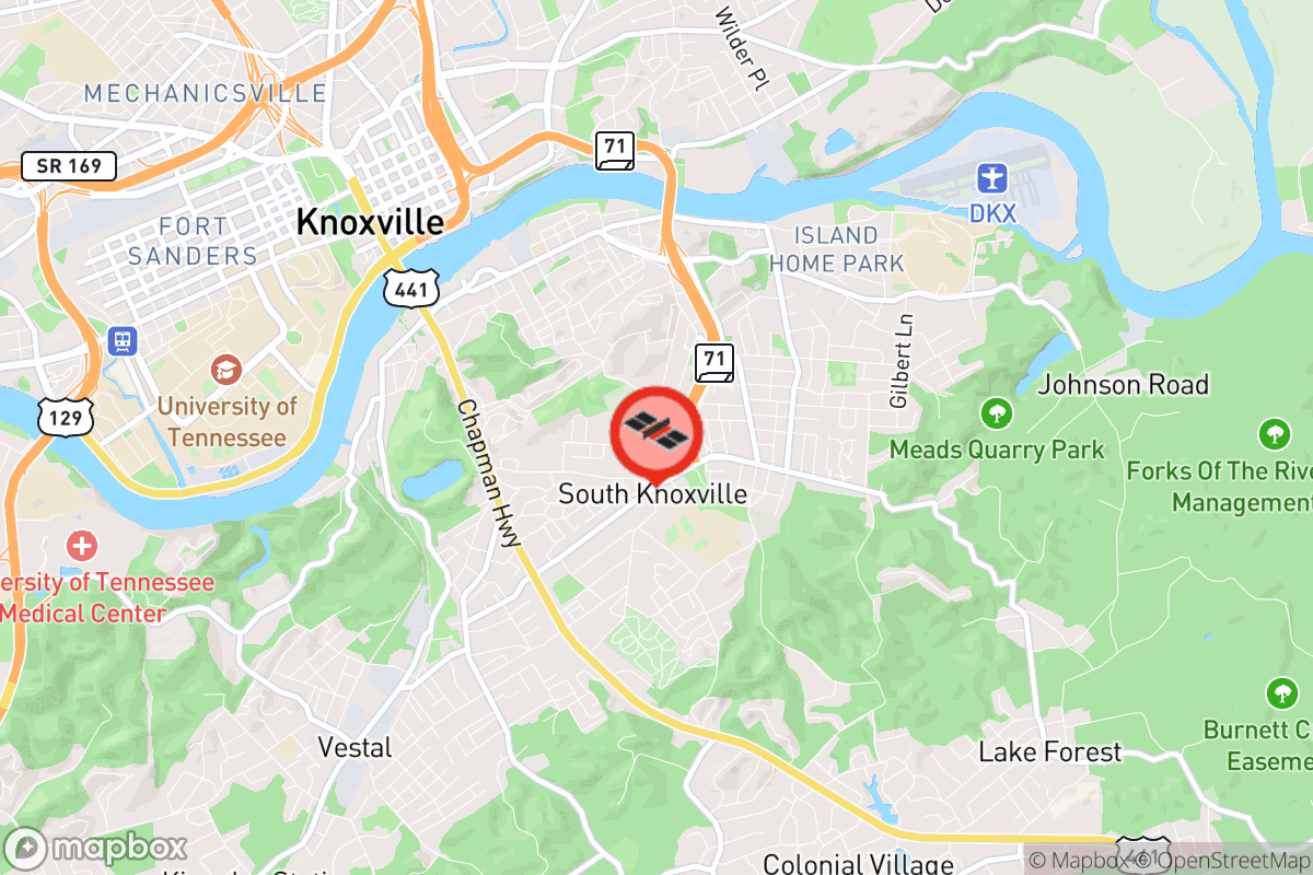 Static map screenshot of the place