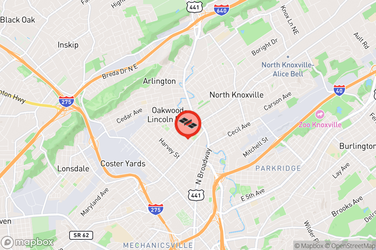 Static map screenshot of the place