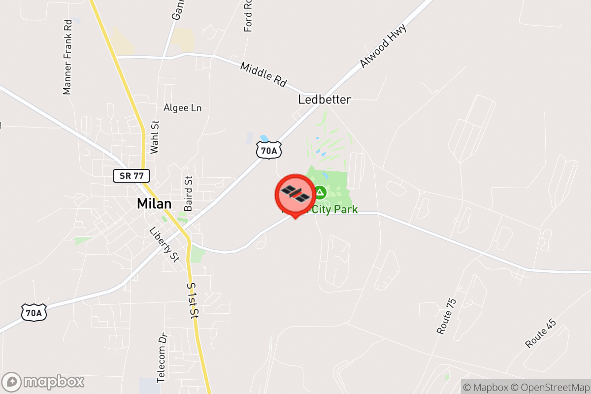 Static map screenshot of the place