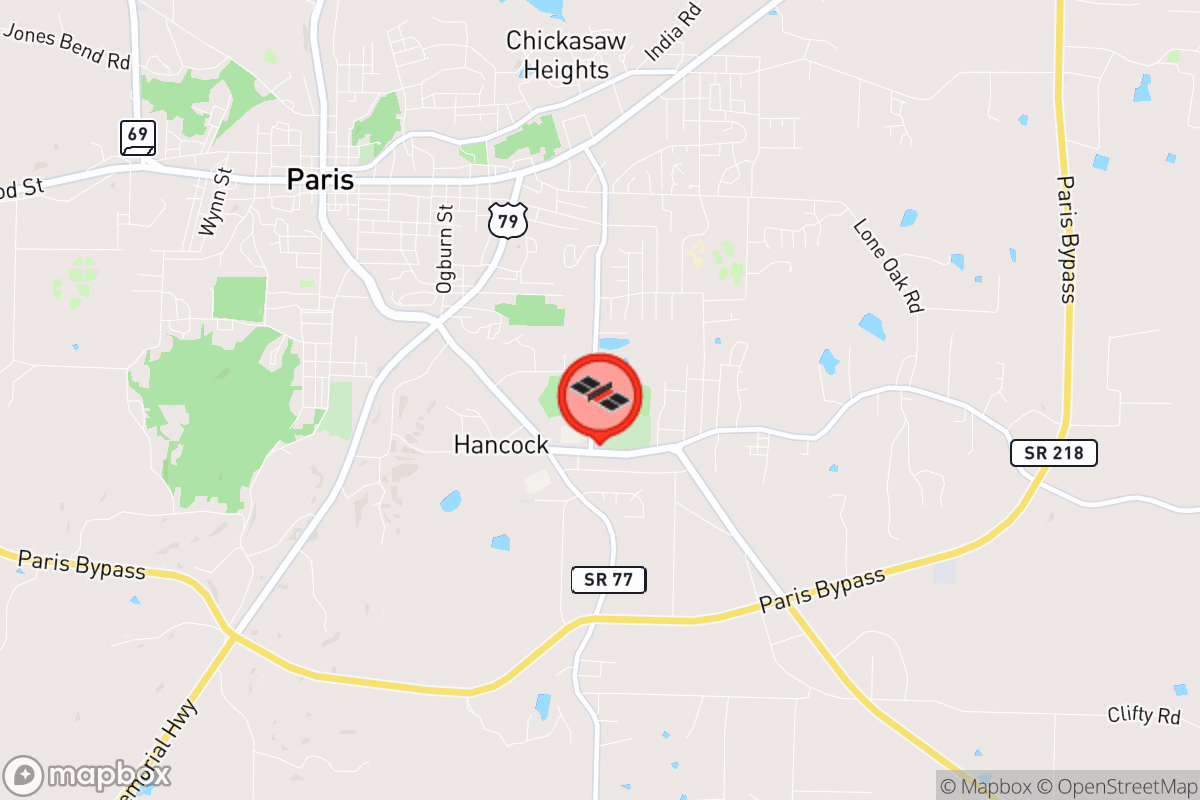 Static map screenshot of the place