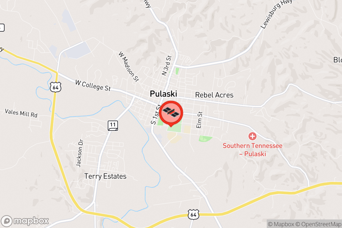 Static map screenshot of the place