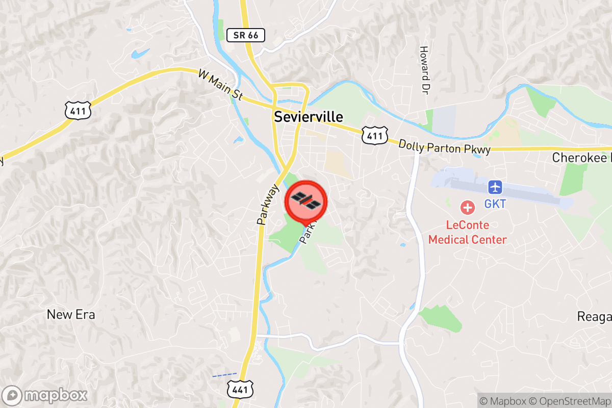 Static map screenshot of the place