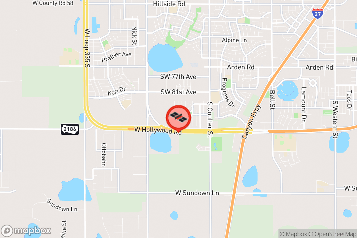 Static map screenshot of the place