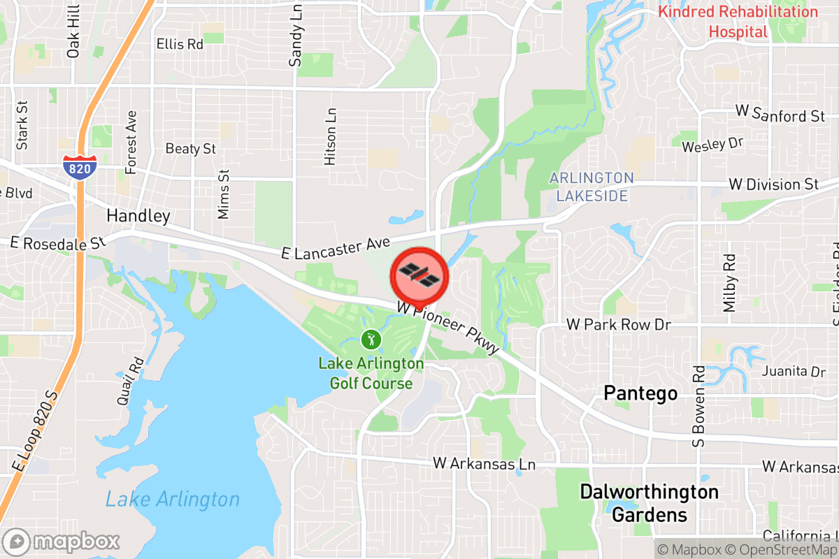 Static map screenshot of the place