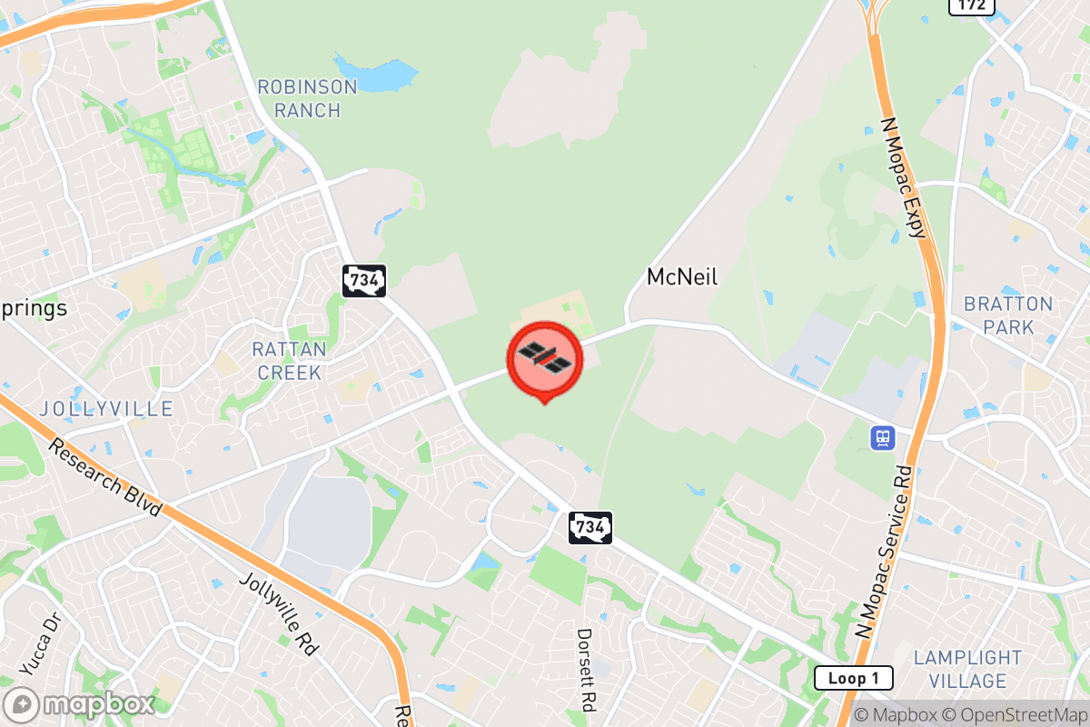 Static map screenshot of the place