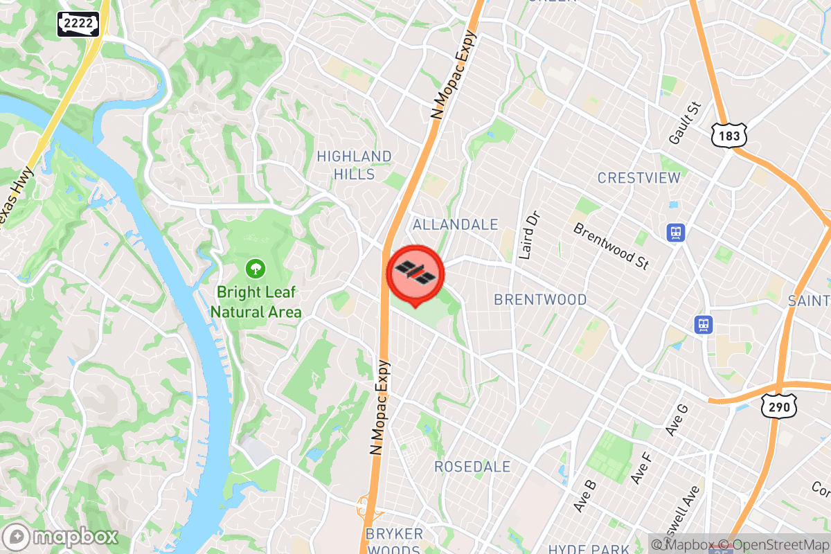 Static map screenshot of the place