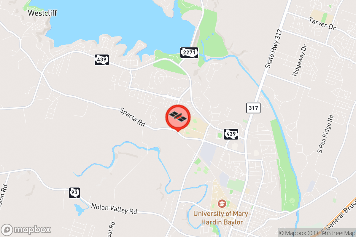 Static map screenshot of the place