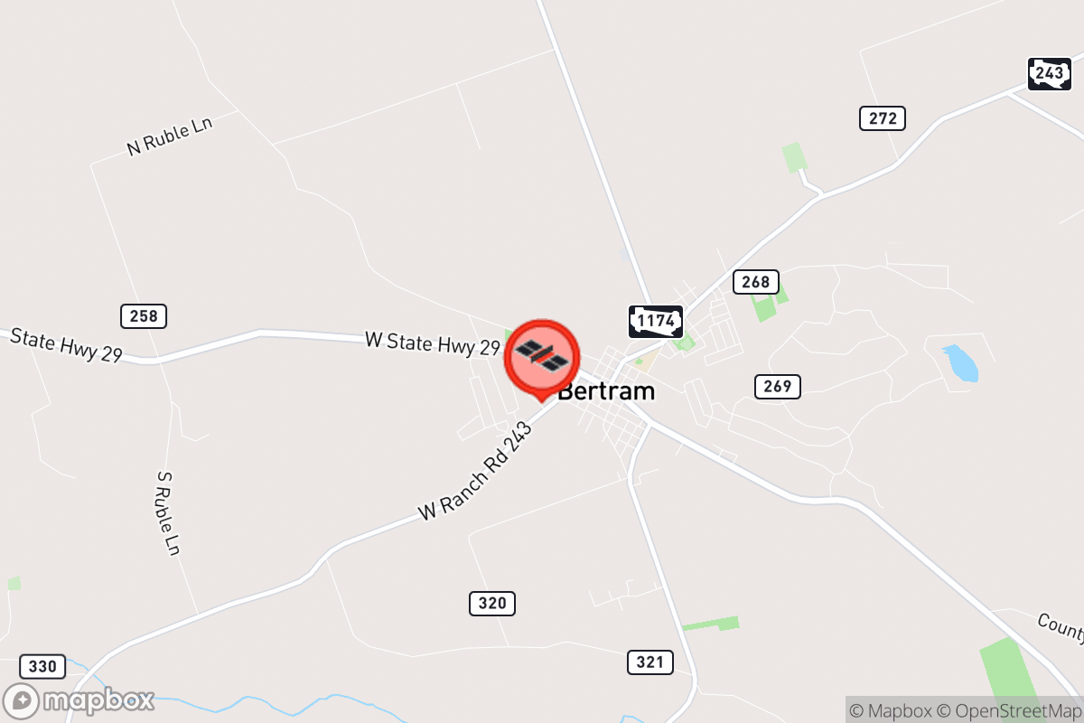 Static map screenshot of the place