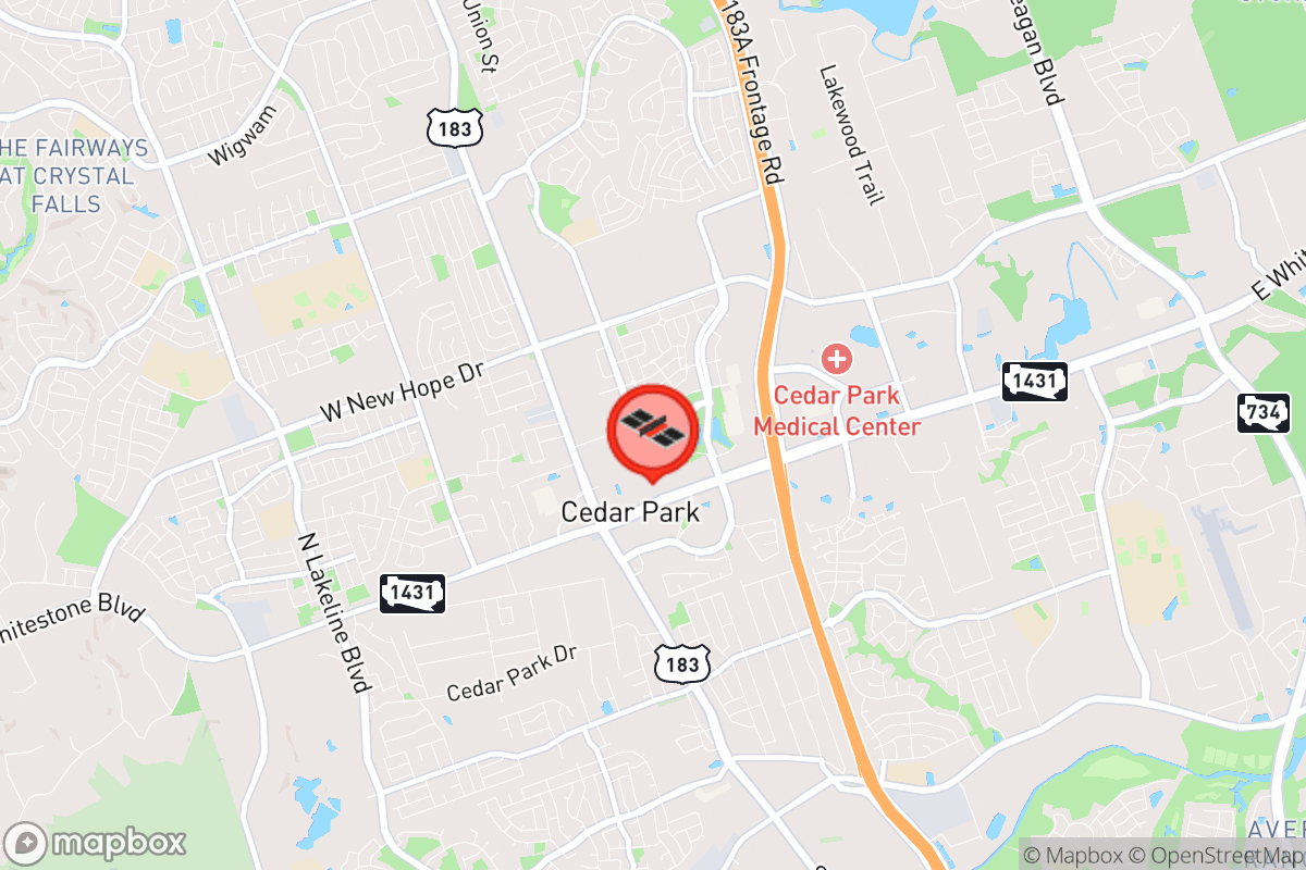 Static map screenshot of the place