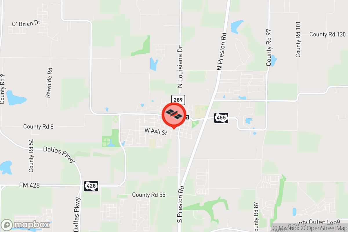 Static map screenshot of the place