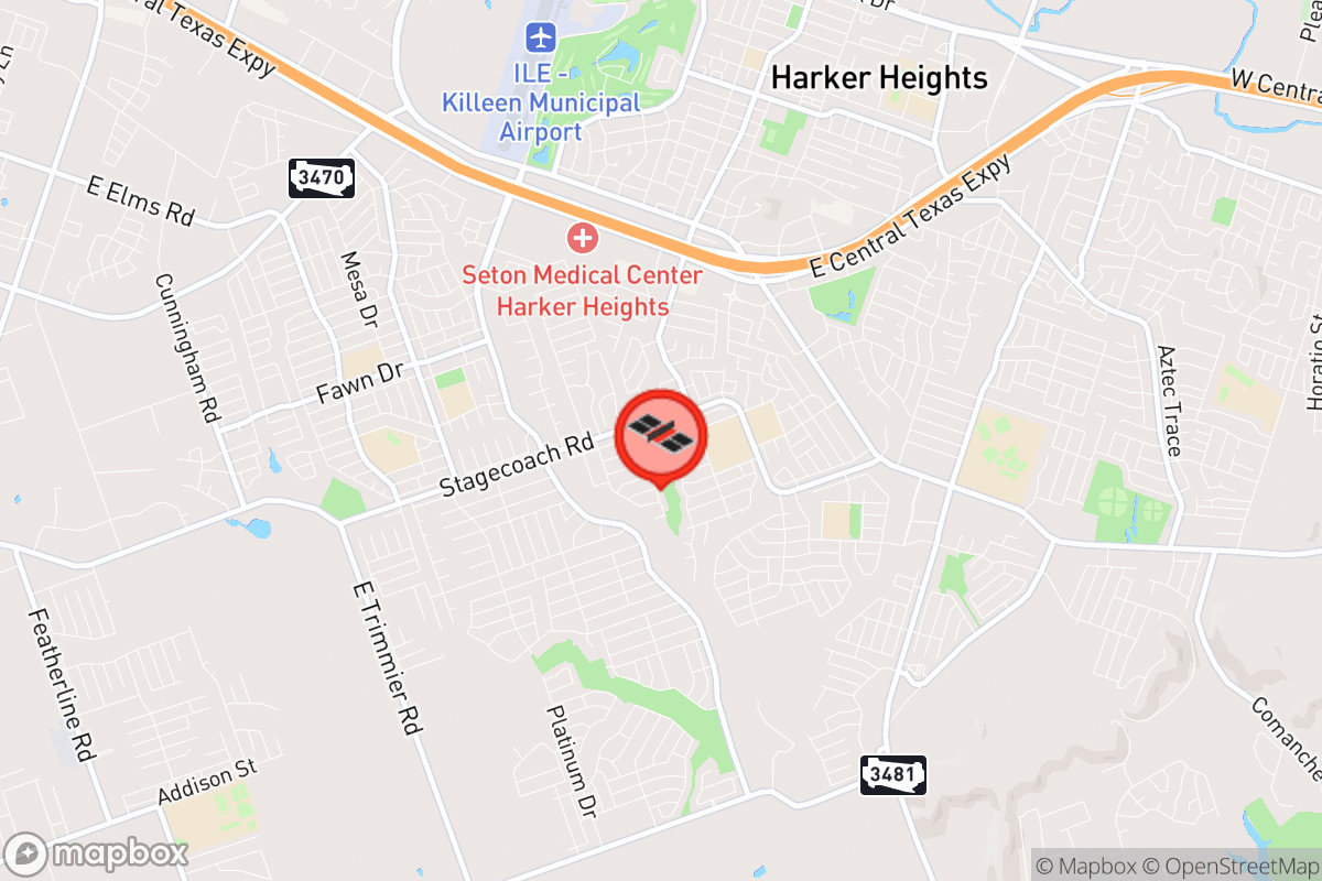 Static map screenshot of the place