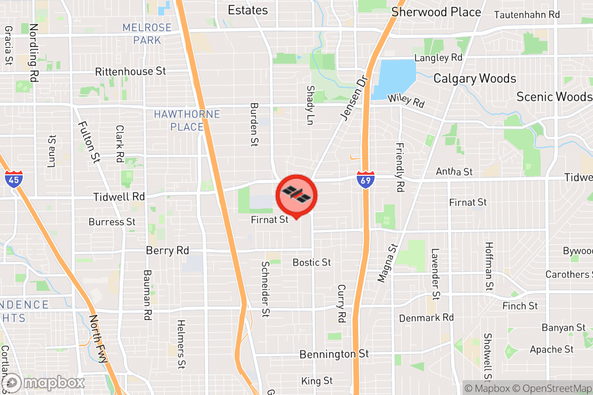 Static map screenshot of the place