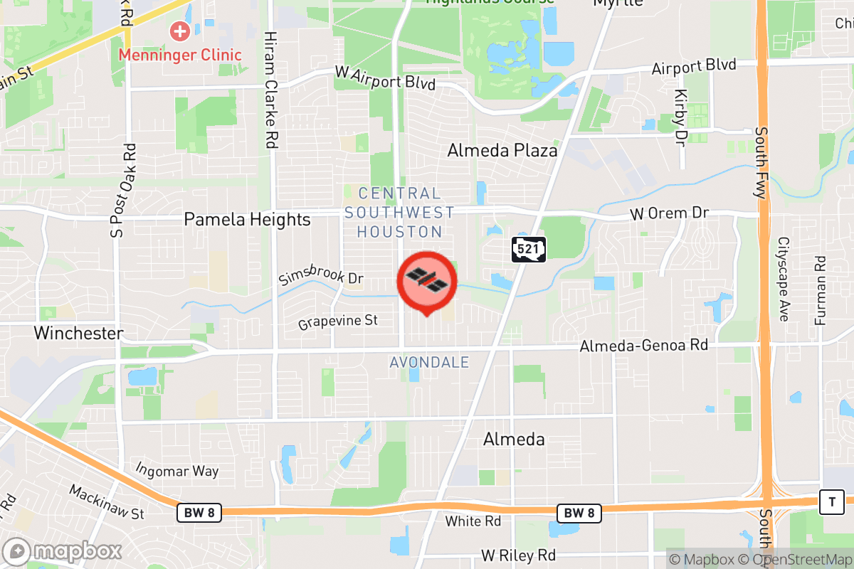 Static map screenshot of the place