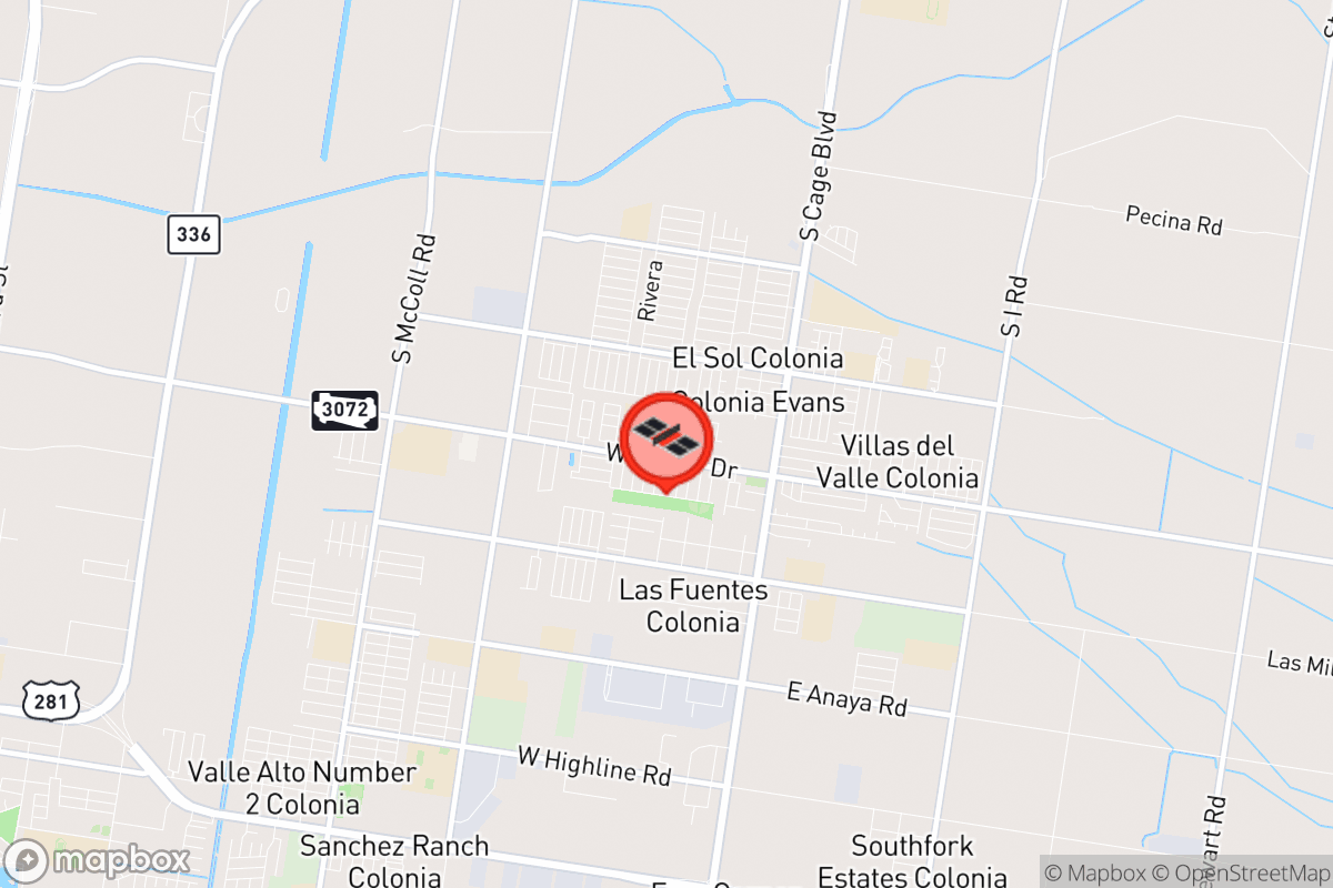 Static map screenshot of the place