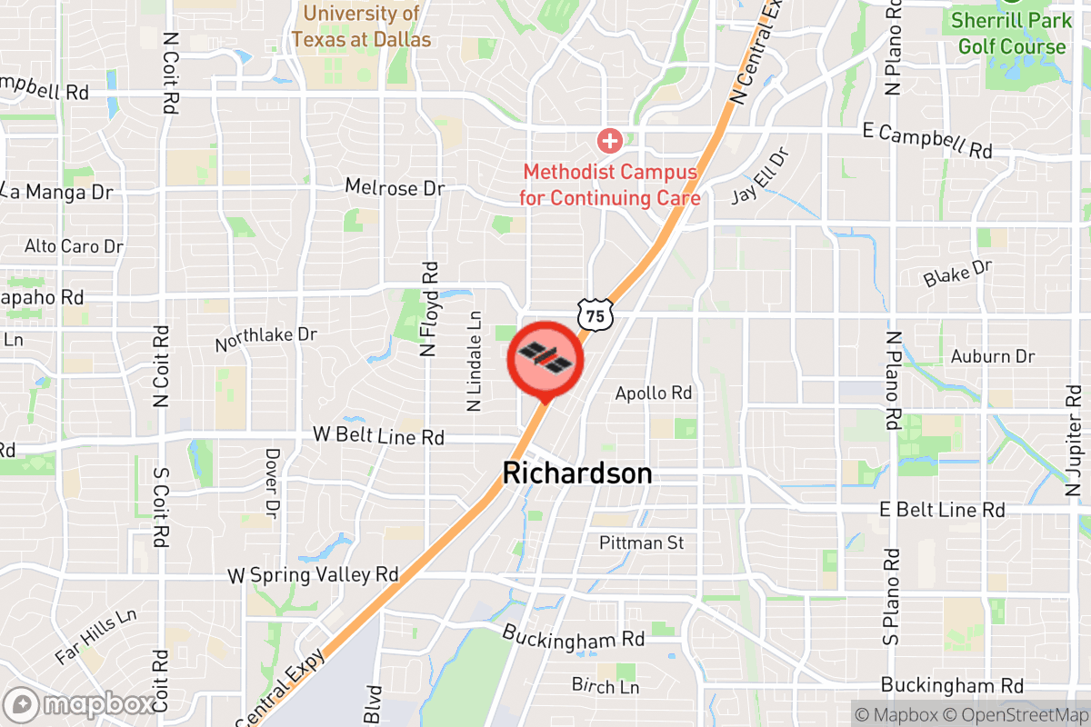 Static map screenshot of the place