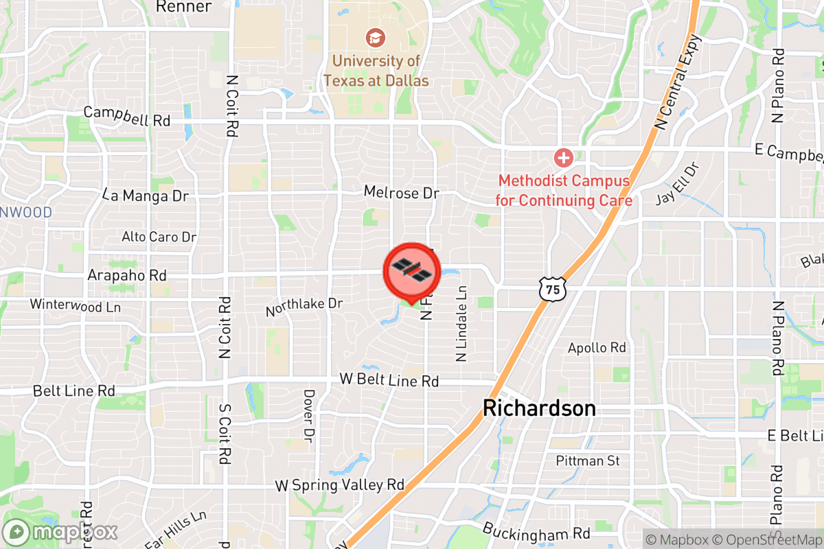 Static map screenshot of the place