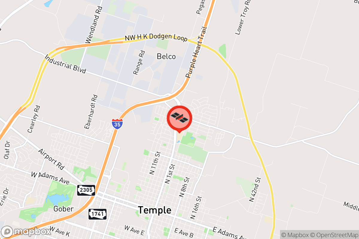 Static map screenshot of the place