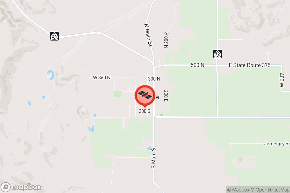 Static map screenshot of the place