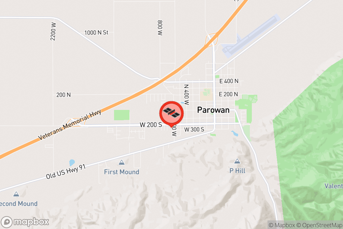 Static map screenshot of the place