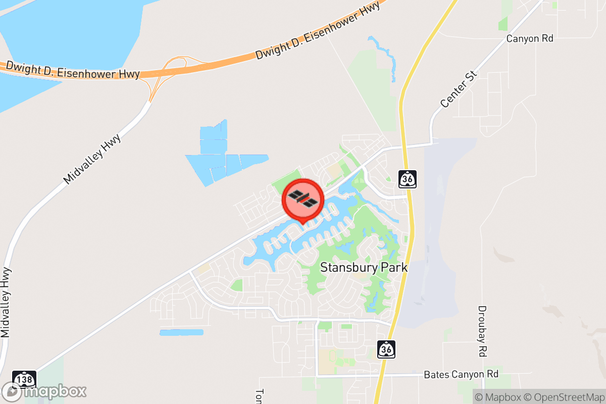 Static map screenshot of the place