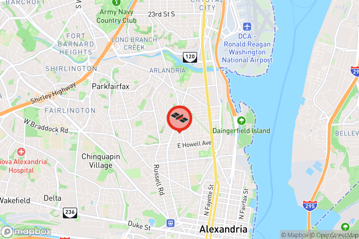 Static map screenshot of the place