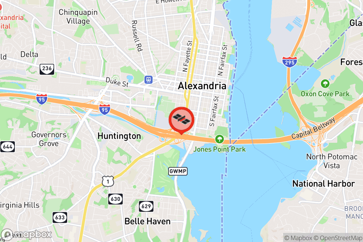 Static map screenshot of the place