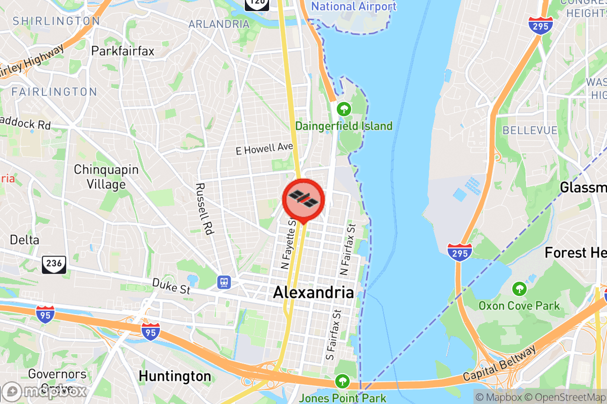 Static map screenshot of the place