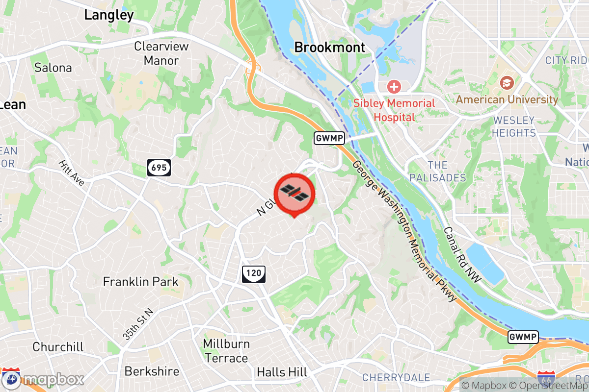 Static map screenshot of the place