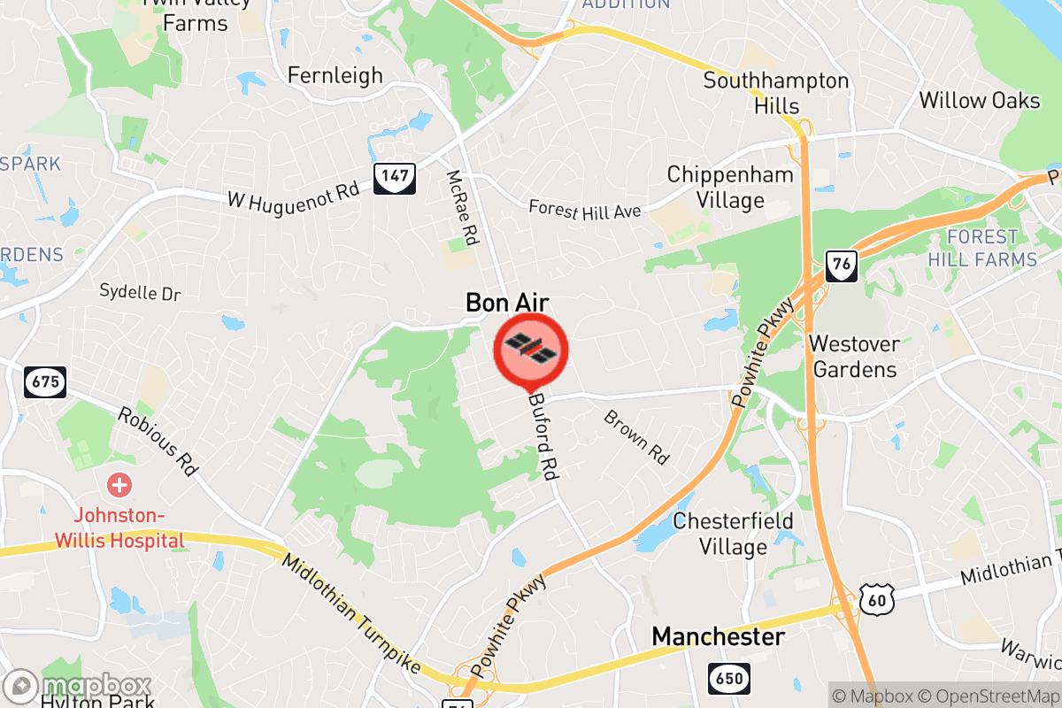 Static map screenshot of the place