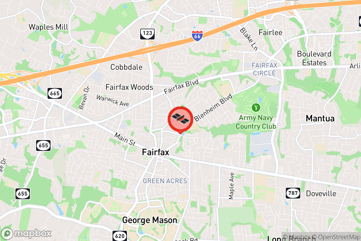 Static map screenshot of the place