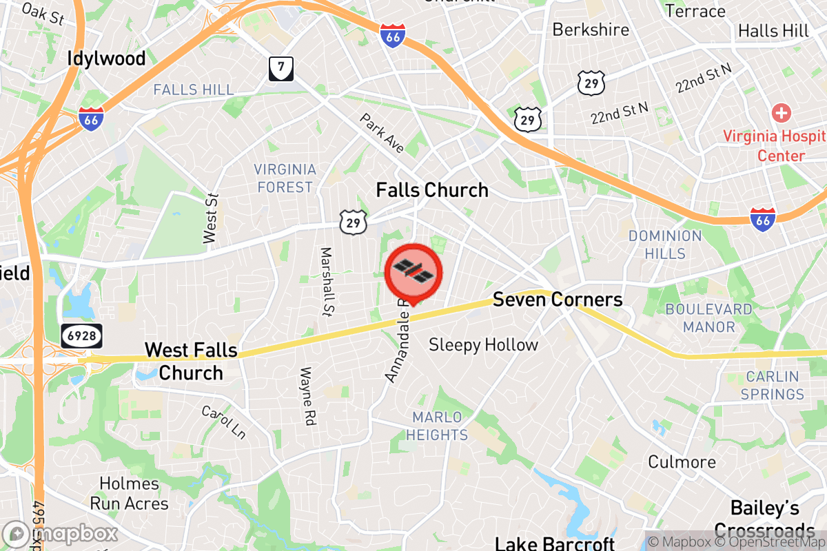 Static map screenshot of the place