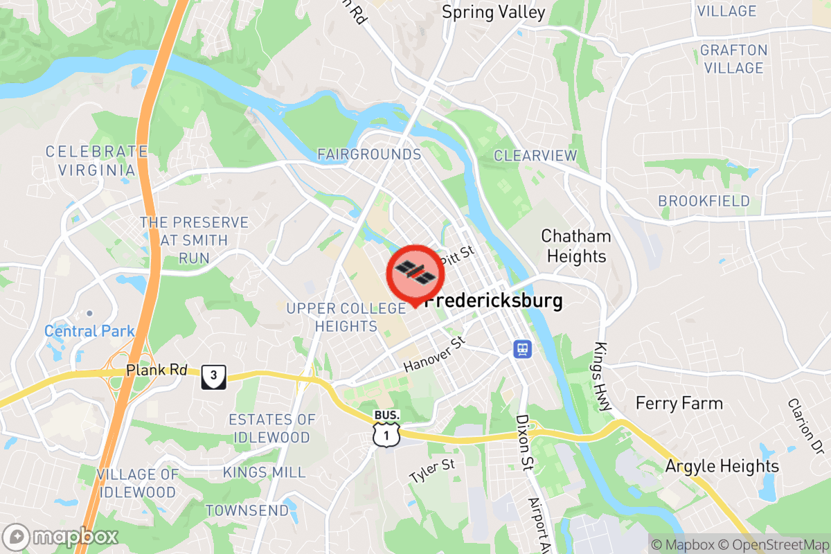 Static map screenshot of the place