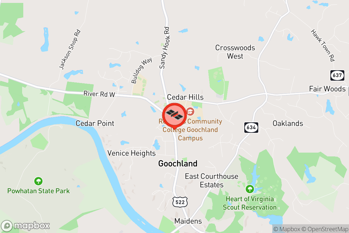 Static map screenshot of the place