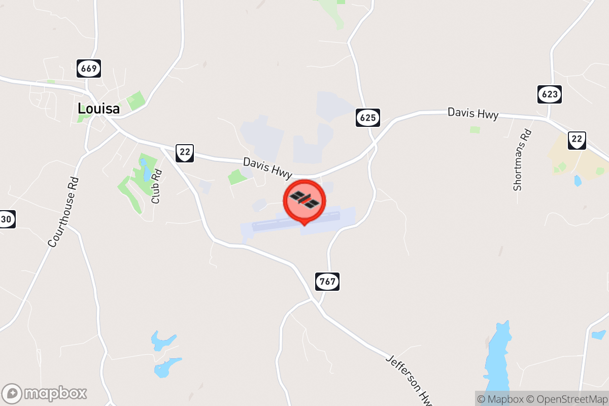 Static map screenshot of the place