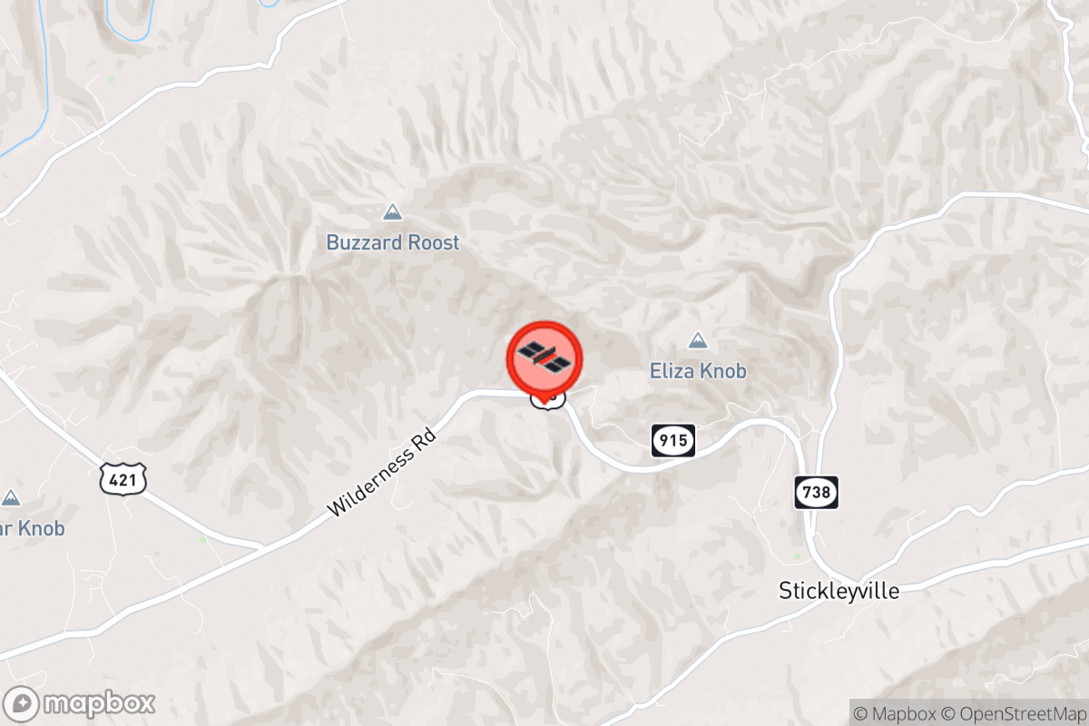 Static map screenshot of the place