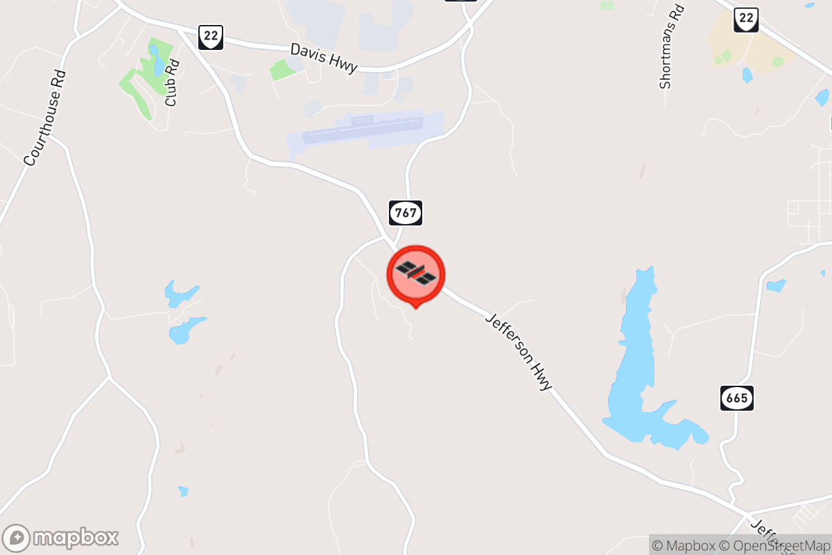 Static map screenshot of the place