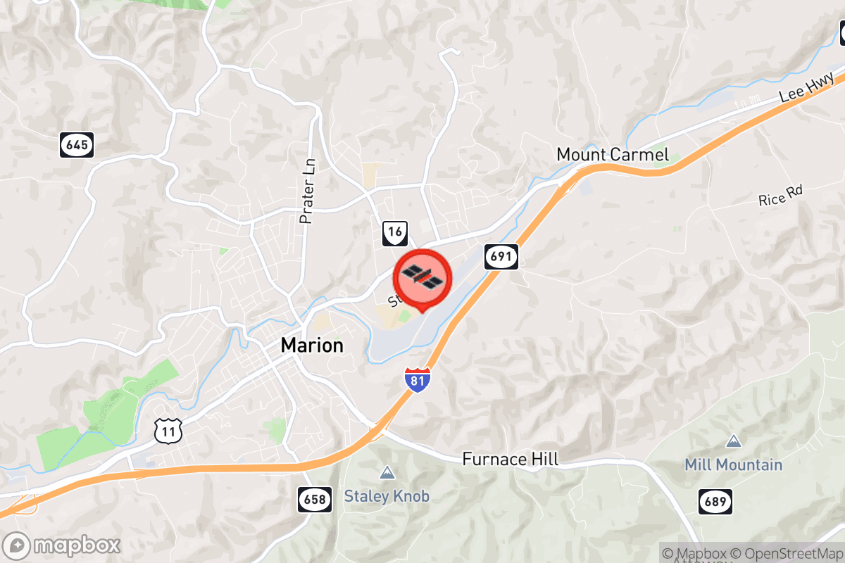 Static map screenshot of the place