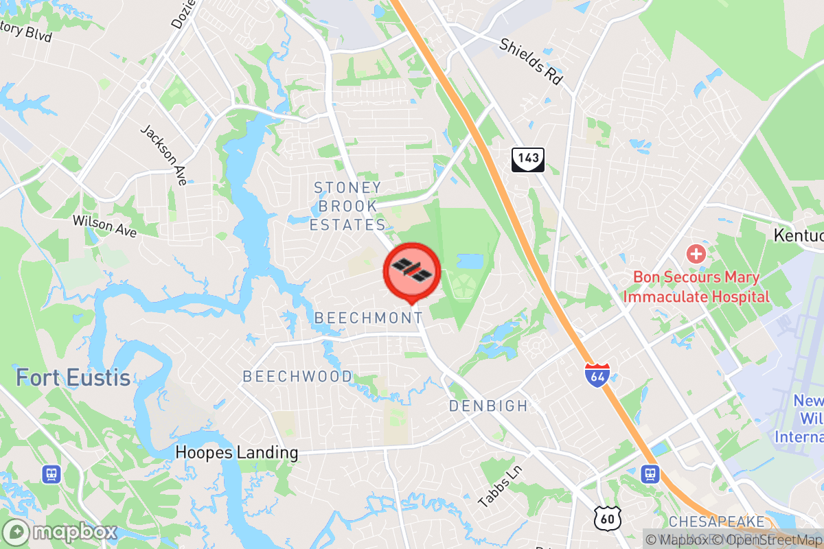 Static map screenshot of the place