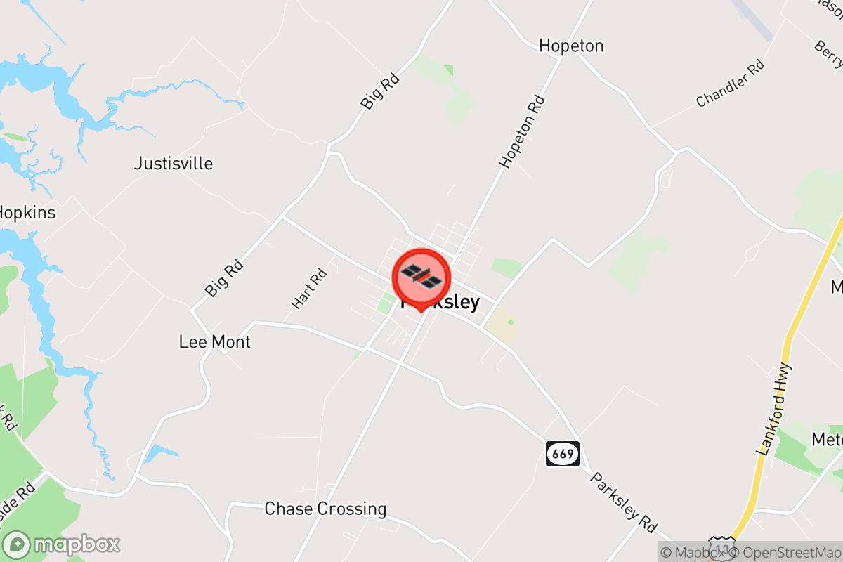 Static map screenshot of the place