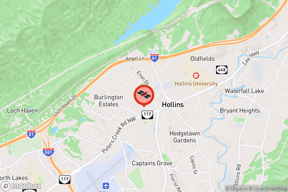 Static map screenshot of the place