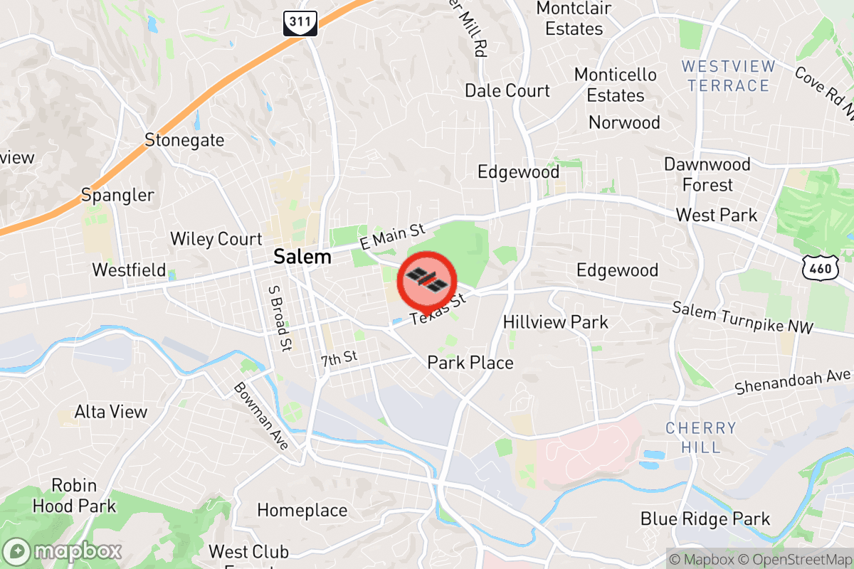 Static map screenshot of the place