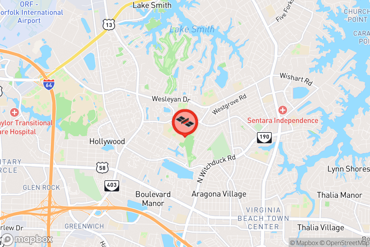 Static map screenshot of the place